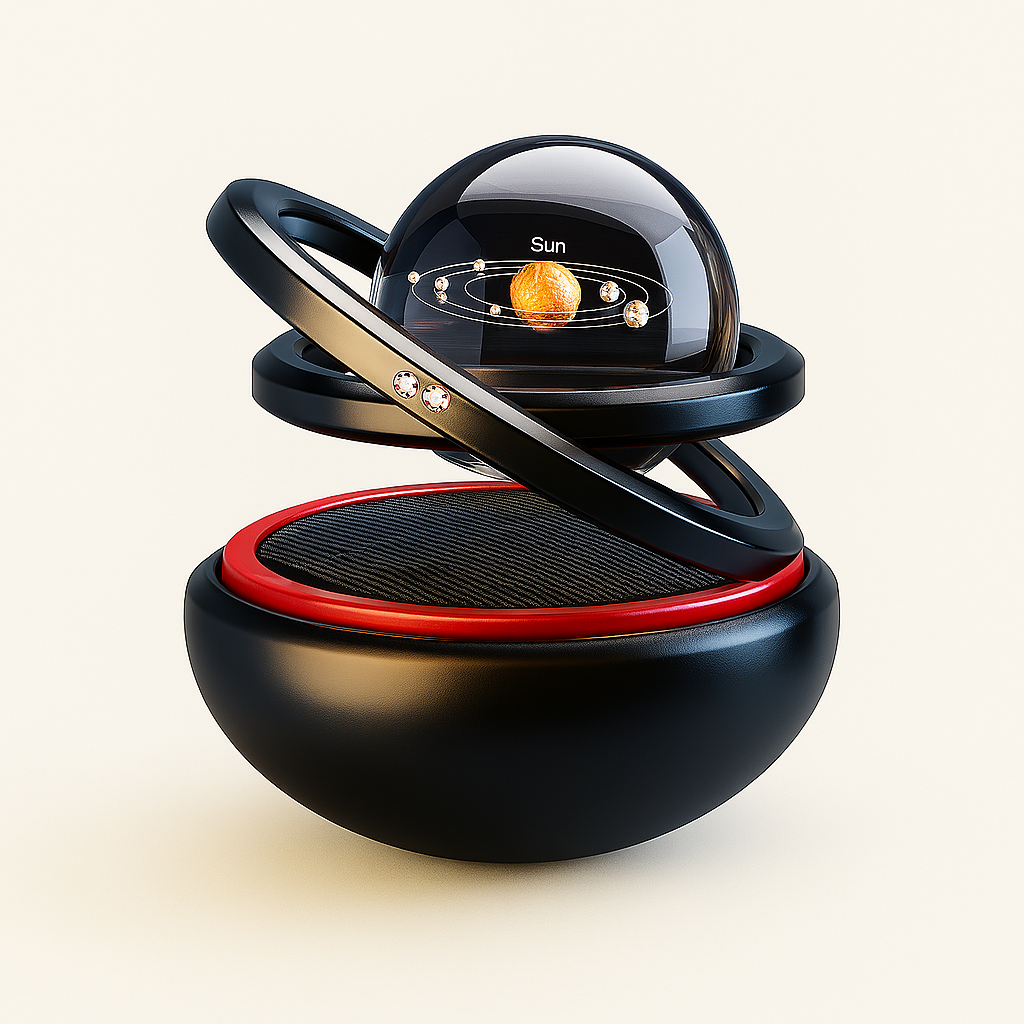 Solar Car Crystal Aroma Diffuser