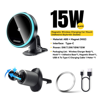 Essager RGB Magnetic Car Mount